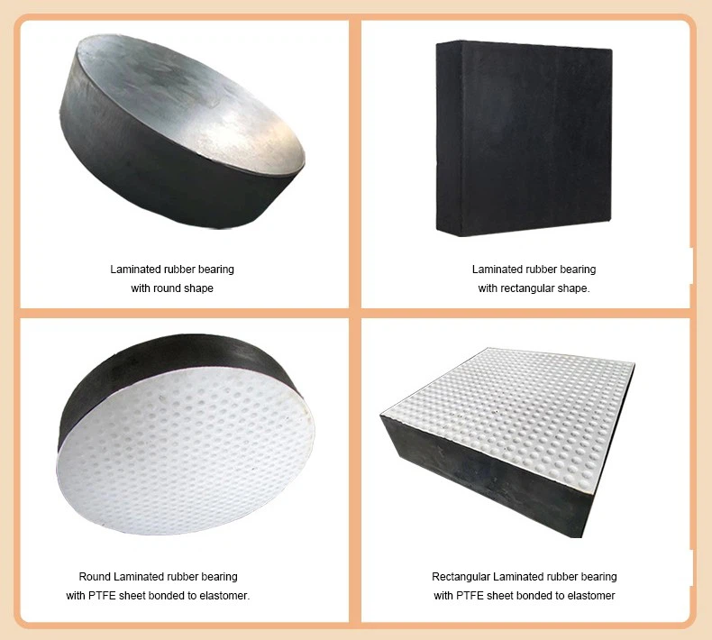 Laminated Rubber Bearing For High Bridges