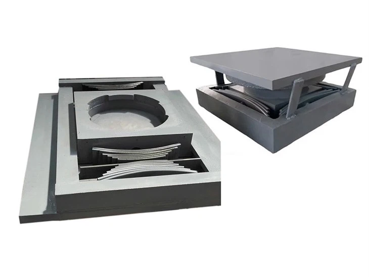 Elastic Shock Steel Bridge Bearing